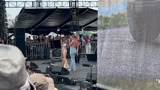 Lauren Alaina and Lainey Wilson- CMA Fest 2023-Riverfront stage-“Thicc as Thieves”