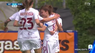 Inter-Roma 1-6 | Haavi e Glionna sugli scudi. Andressa, che magia | Serie A Femminile TIM 2022/23