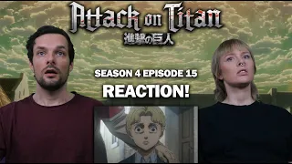 Attack on Titan | 4x15 Sole Salvation - REACTION!