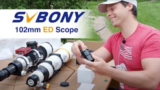 SVBONY 102MM ED Doublet Unboxing and First Thoughts