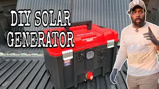 DIY Solar Generator- Portable Battery Box Build