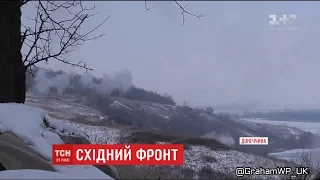 Бойовики посилюють обстріли позицій українських військових на східному фронті