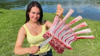 Steaks on Fire from Homemade Beef Ribs! Over 60 Minutes of Gastronomic Bliss!