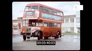 Early 1970s RT London Bus Driving Lesson, HD | Kinolibrary