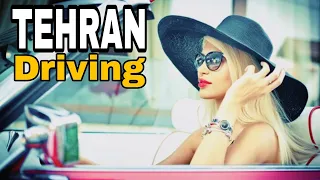 IRAN TEHRAN 2022 4K Driving On Tehran City