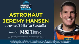 Astronaut Jeremy Hansen | Buffalo Museum of Science
