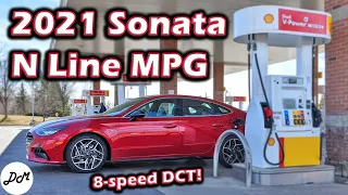 2021 Hyundai Sonata N Line – MPG Test | Real-world Highway Range