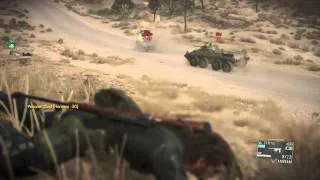 D-Horse uses poop... it's somewhat effective! [Metal Gear Solid V]