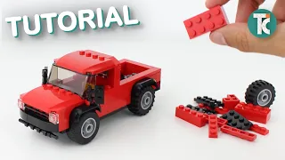 LEGO Pickup Truck (Tutorial)