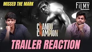 Chandu Champion Trailer Reaction | Kartik Aaryan | Sajid Nadiadwala | Kabir Khan