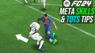 BEST SKILL MOVES + META TIPS FOR PREMIER LEAGUE TOTS - EA FC 24