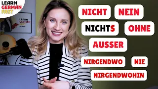 7 Möglichkeiten NEIN zu sagen ❌🇩🇪 +gratis PDF📚 - Learn German Fast