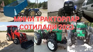 МИНИ ТРАКТОРЛАР НАРХЛАРИ 2023