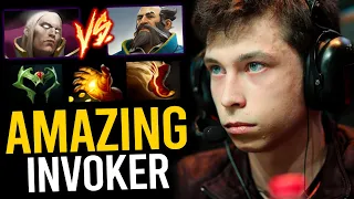 NISHA INVOKER IS BACK!! EPIC GAME vs COUNTER PICK KUNKKA MID | Dota 2 Invoker