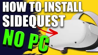 how to get SIDEQUEST on oculus quest 2 | NO PC REQUIRED! | META QUEST!