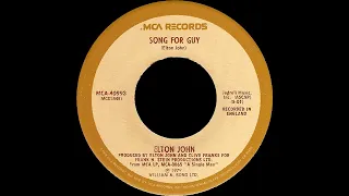 Elton John ~ Reverie/Song For Guy 1978 Extended Meow Mix