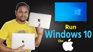 How to run Windows 10 on Macbook Apple computer | Dual boot Mac & Windows 10 | Windows on Macbook ..