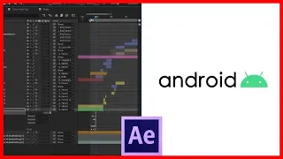 WORKFLOW #01 New Android 10 Animation in Adobe after effects | Recreated