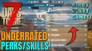 The Most Underrated Perks in 7 Days to Die!! (Skills Guide)