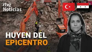 TERREMOTOS TURQUÍA-SIRIA: EXCAVADORAS empiezan a RETIRAR ESCOMBROS en las ZONAS DEVASTADAS | RTVE