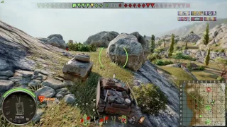 World of Tanks - PS4 Pro - The Hidden StuG III lucky game