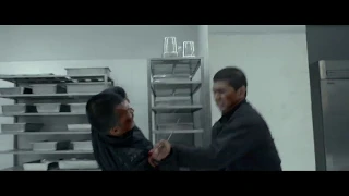 The Raid 2 Hindi (2014) Iko Uwais vs Cecep Arif Rahman Fight scene | Kitchen Fight scene part 2