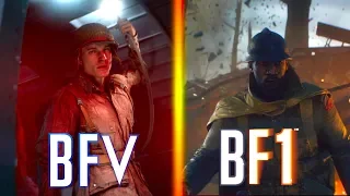 Which Prologue is better? BATTLEFIELD 1 vs BATTLEFIELD V Gameplay