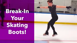 How to Break-In Your Figure Skating Boots!