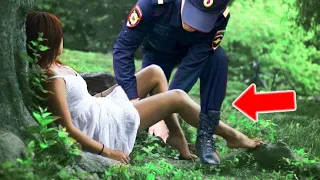 Policeman Found a Girl in the Forest. What He Did to Her Shocked Everyone!