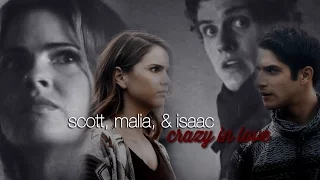 Scott, Malia, & Isaac : Crazy in Love