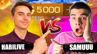 HABI VS SAMUUU IN STANDOFF 2 AT 5.000G!!!😱 THERE HAS NEVER BEEN A MATCH LIKE THIS BEFORE!