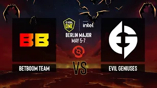 Dota2 - BetBoom Team vs Evil Geniuses - Game 1 - ESL One Berlin 2023 - Group A