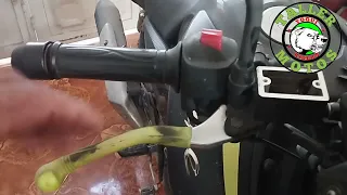 cómo purgar el freno de una moto muy facil y rápido