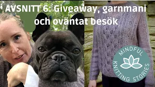 Avsnitt 6 - Giveaway, garnmani och oväntat besök