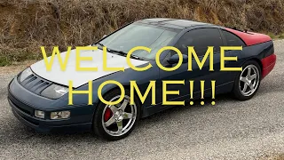 Welcome to the family!!! Bringing home my 1993 300zx!!!