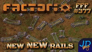 Factorio Friday Facts #377 ⚙️New new rails