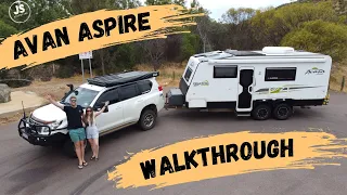 AVAN ASPIRE 564 CARAVAN WALKTHROUGH - A short walkthrough our home on wheels!