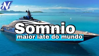 SOMNIO | COM 222 METROS DE COMPRIMENTO, O MAIOR IATE DO MUNDO SÓ PARA MILIONÁRIOS.