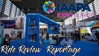 Die Neuheiten der Freizeit Industrie - IAAPA Expo Europen - Paris 2019 - Reportage