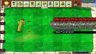 1 Cactus Pea PvZ vs 9999 Balloon Zombie Plants vs Zombies