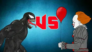 Веном против Пеннивайз "Venom vs Pennywise" рисуем мультфильм 2