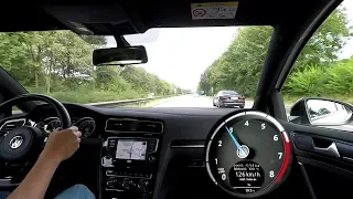 Golf 7 R HGP - Audi S5 - Autobahn