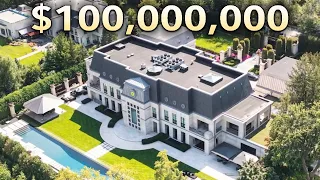 Inside Drake’s $100,000,000 Toronto Megamansion with PRIVATE CLUB!