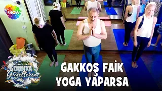 Safiye Soyman ve Faik Öztürk yoga yapıyor | Dünya Güzelleri 3. Bölüm