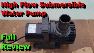 High Flow Submersible Water Pump - Full Review - Great Pond Pump