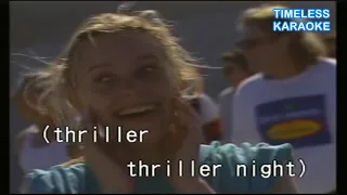 THRILLER MICHAEL JACKSON KARAOKE