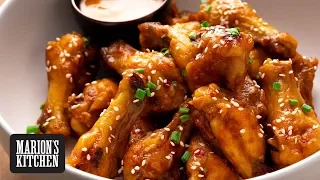 Oven-baked Chili Ginger Wings - Marion's Kitchen