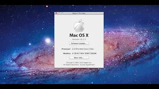 Using Mac OS X  Lion 10.7 in 2021