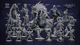 THE BURNING DEAD | May 2023 Collection (STL Miniatures & 5e Adventure)