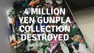 4 Million Yen Gunpla Collection Destroyed!